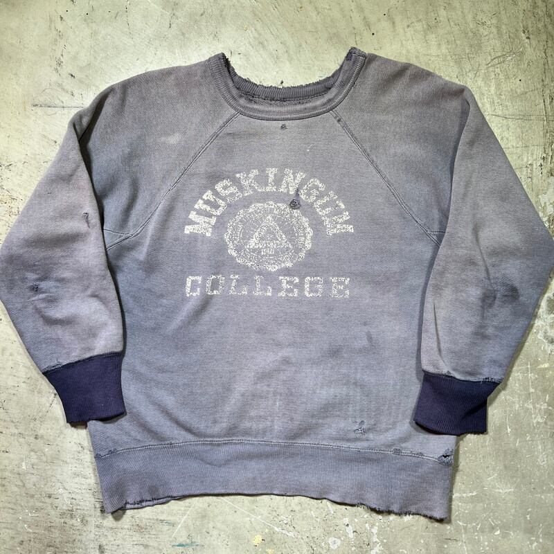 50s 60s BVD VINTAGE SWEAT 綿100 スウェット