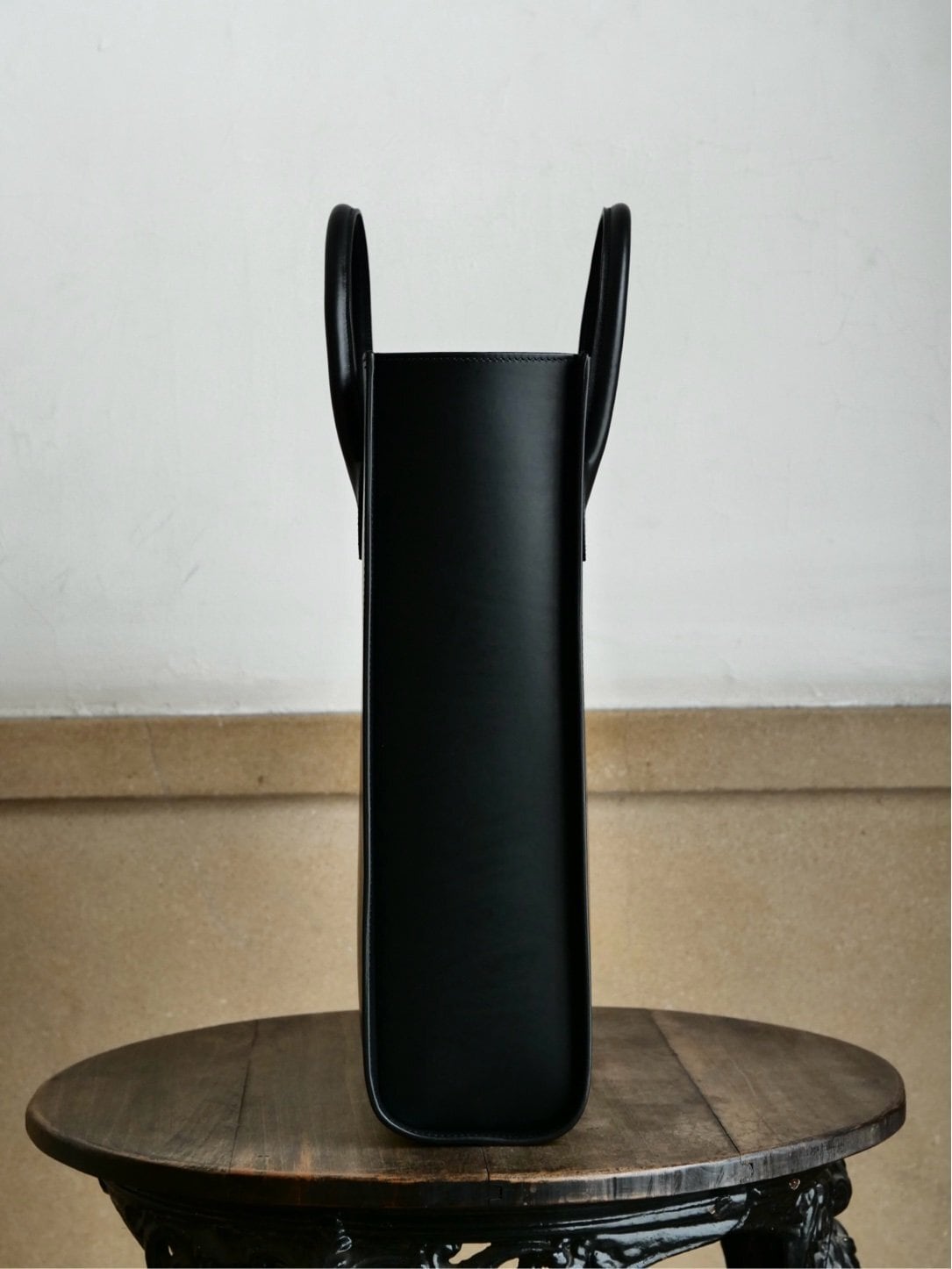 SOLE OPTION】KEW / BLACK / Leather Tote Large | UNION WORKS ONLINE