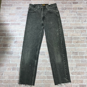 LEVI'S SILVER TAB BLACK DNIM PANT 実寸W29 L28