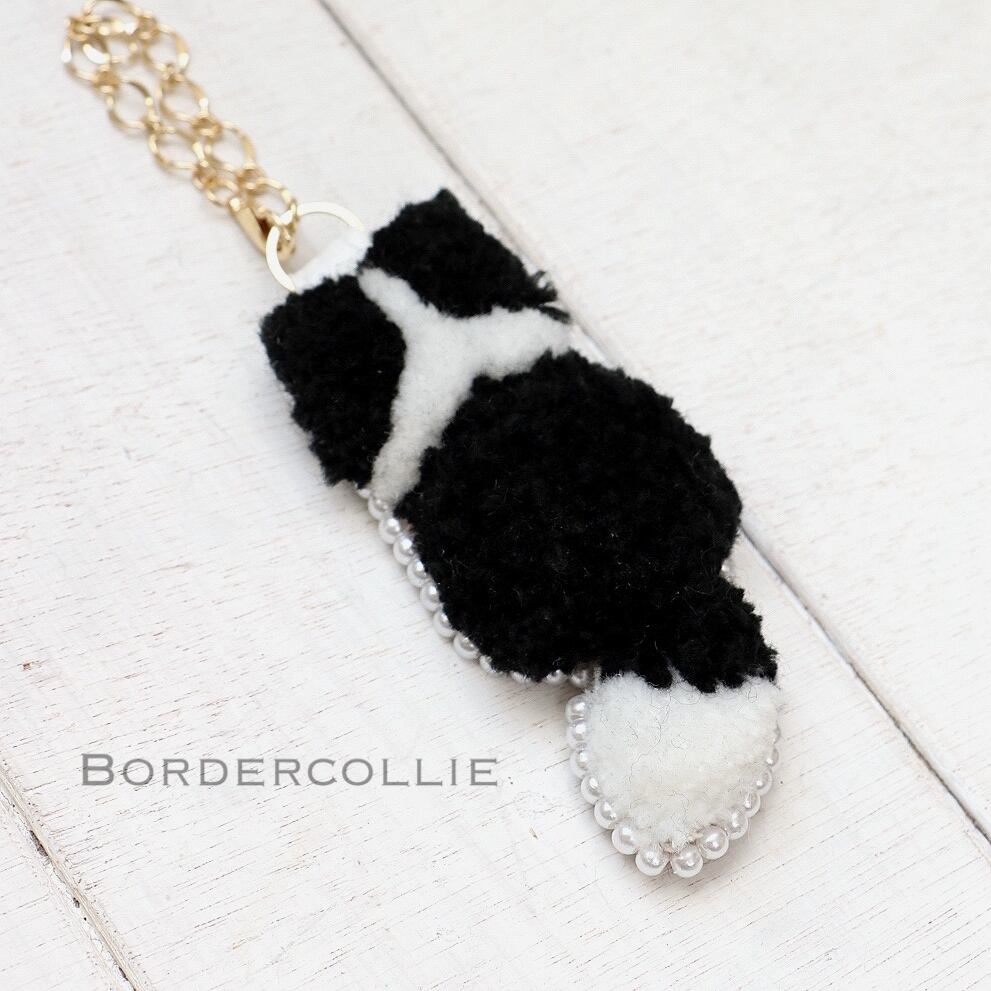 トイプードル シルバー】もこもこバッグチャーム | Hanayuri Crochet