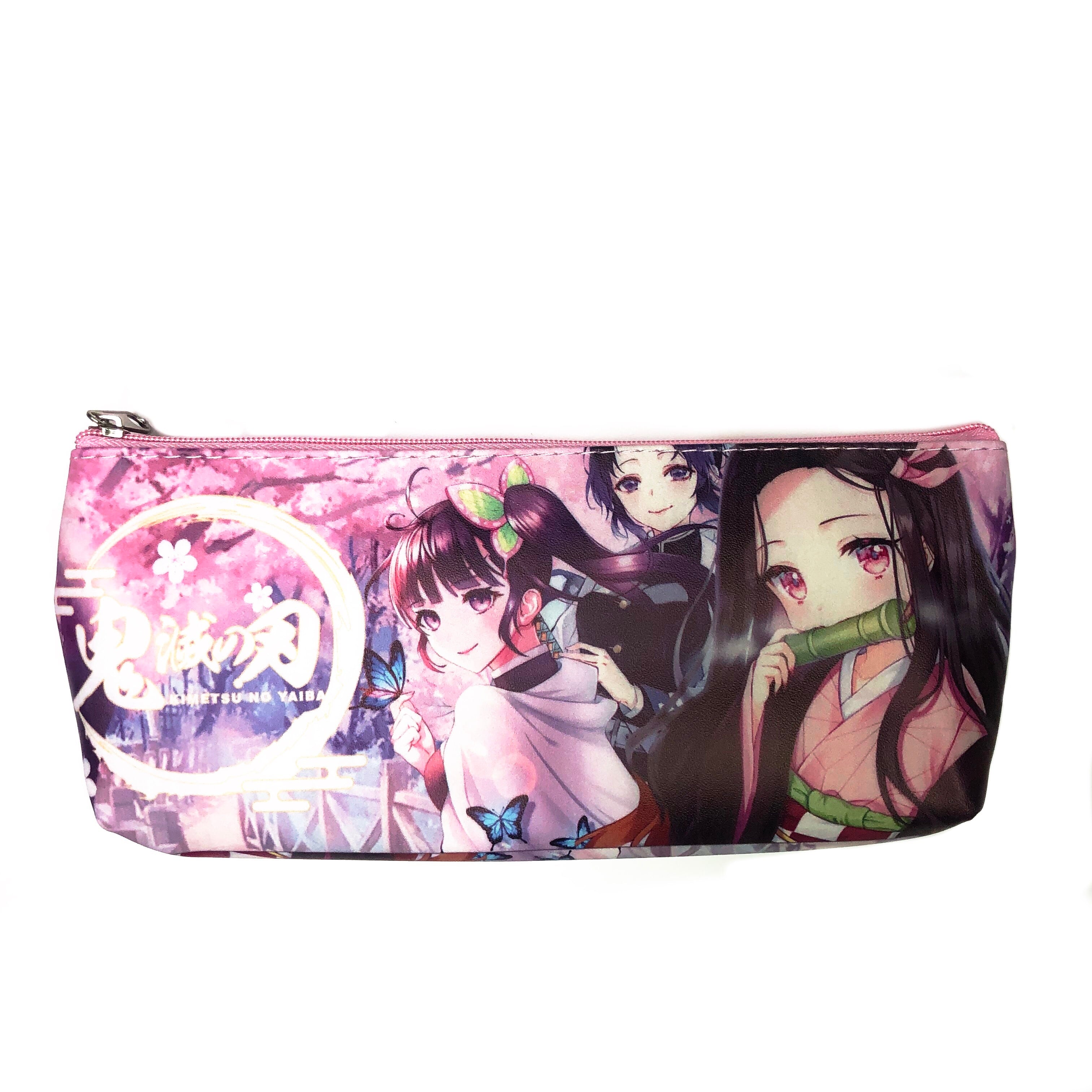 ◈鬼滅の刃 アニメ ペンケース/ポーチ 筆箱 炭治郎 禰豆子