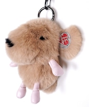 【直営限定ITEM】COOLAファーDOGGYバッグチャーム (MOCA) CQ-47526H