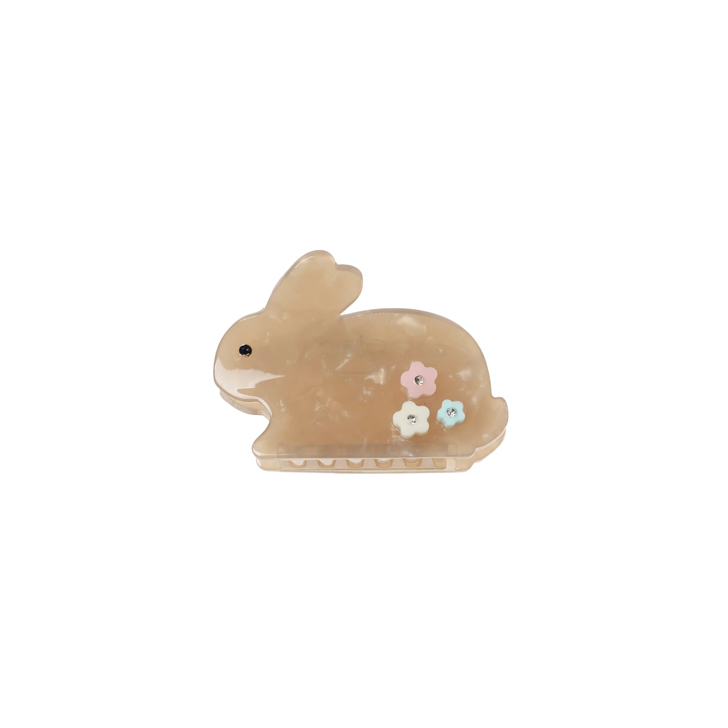 CLW2508:Little Bunny Claw Clip-BROWN