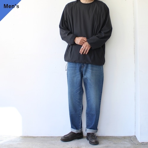 【ラスト１点】melple ストレッチプルオーバー / Tomcat Utility Pullover　（Charcoal）