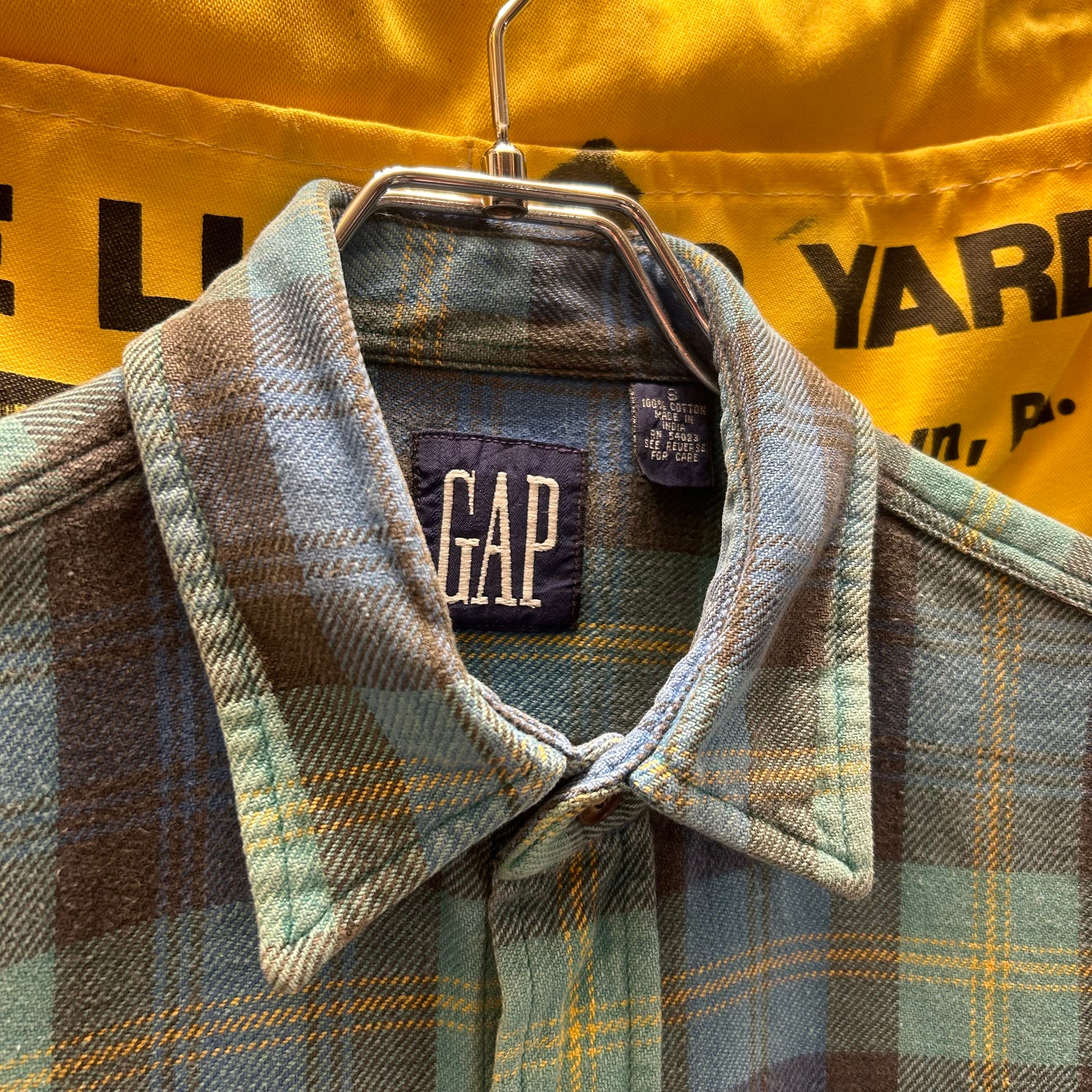 90s】OLD GAP flannel shirt | Johnson Market