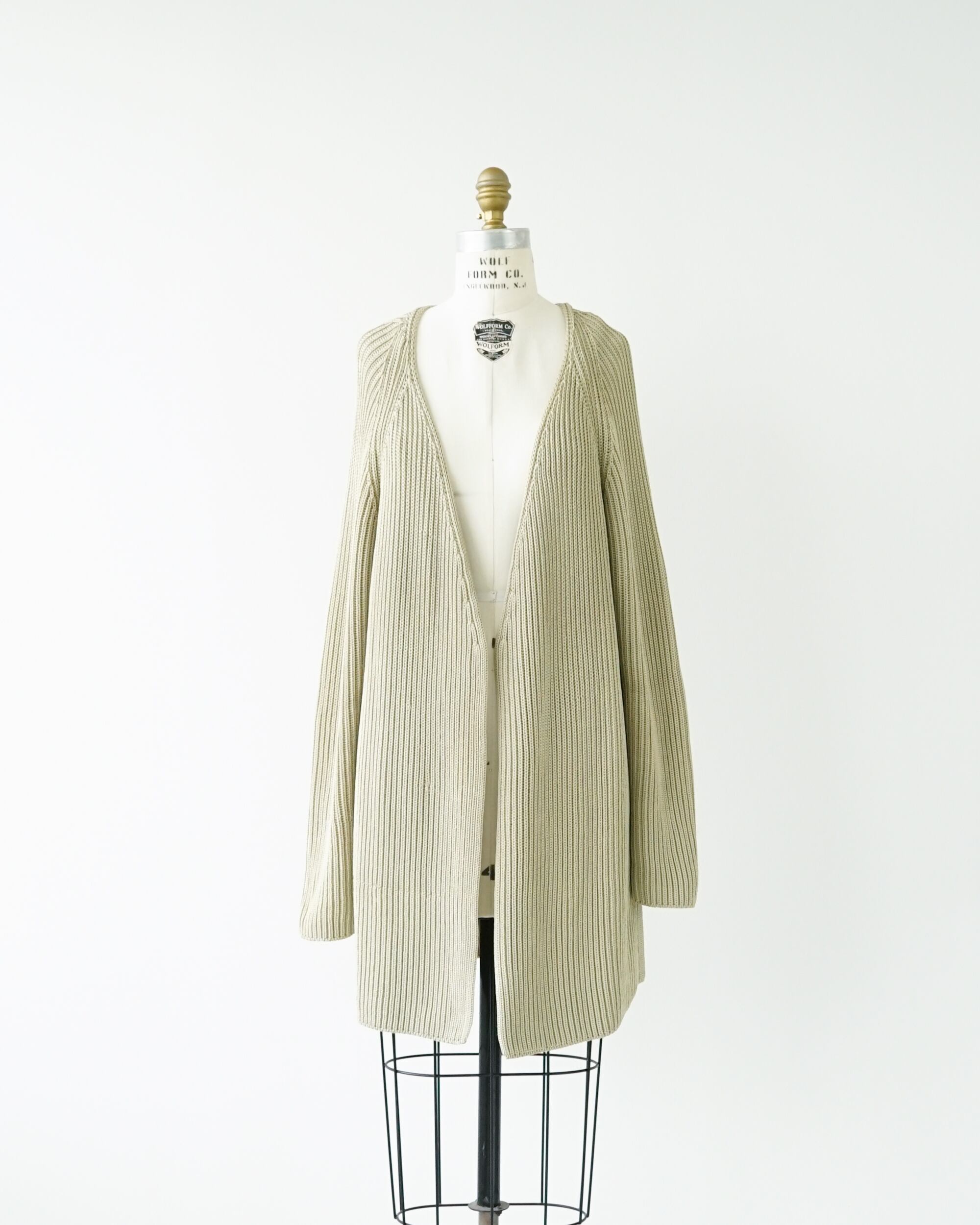 Cotton summer knit cardigan〈Hermès by martin margiela〉 | Re  