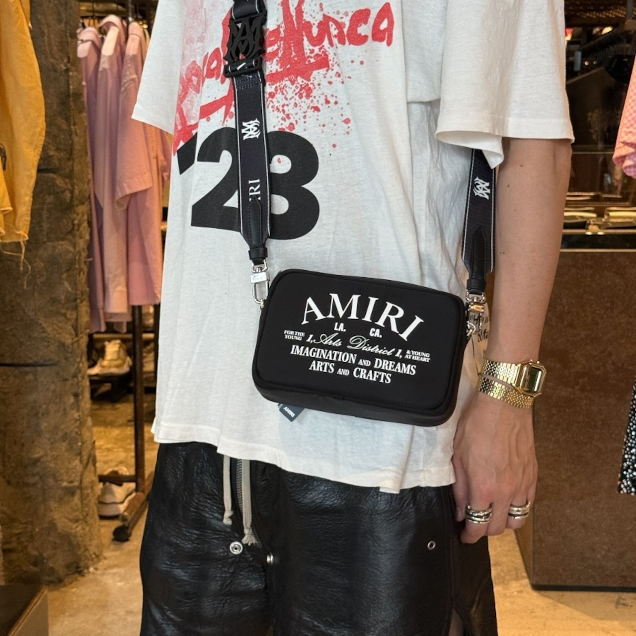 【AMIRI】ARTS DISTRICT CAMERA CASE - 5