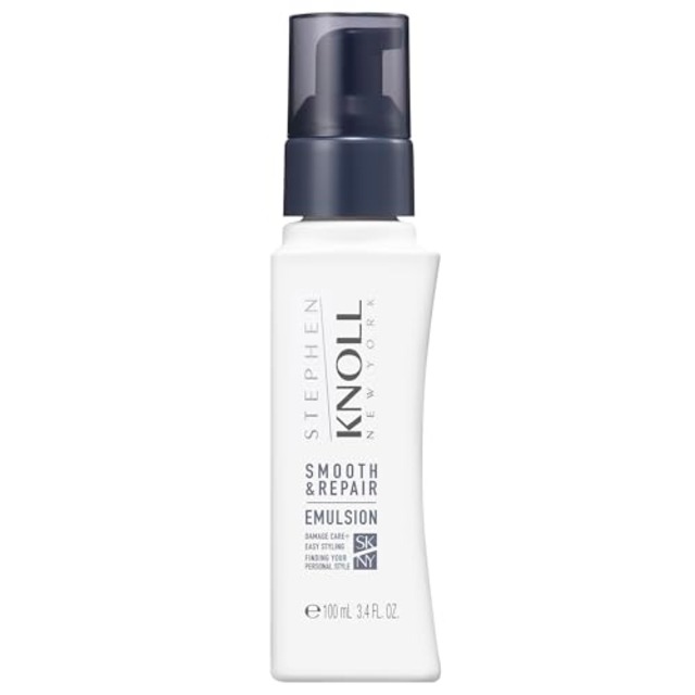 STEPHEN KNOLL(スティーブン ノル)ヘアミルク モイスチュアソフニング エマルジョン スムースリペア 本体 100mL 洗い流さないトリートメント ヘアケア ヘア美容液 しっとりうるおい 乾燥 パサつき 細い髪 キューティクル補修 保湿 熱プロテクト UVカット フローラルフルーティムスクの香り サロン