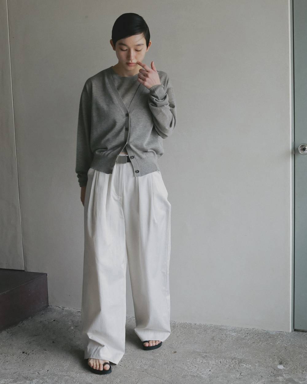anuke アンヌーク Highgauge Sheer Tanktop 62610509 | ANERCA & L.I.V