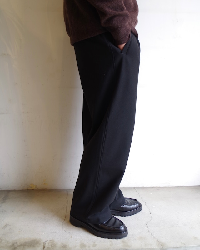 comm.arch.  Co. Ra. Brushed Wide Trousers