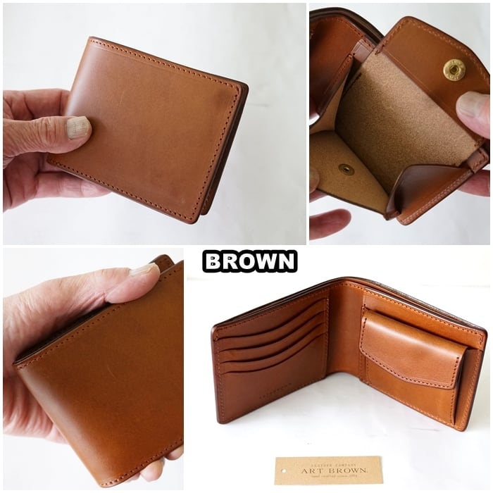 ＡＲＴＢＲＯＷＮ　アートブラウン　ショートウォレット　二つ折り財布 ARTBROWN アートブラウン ショートウォレット 二つ折り財布