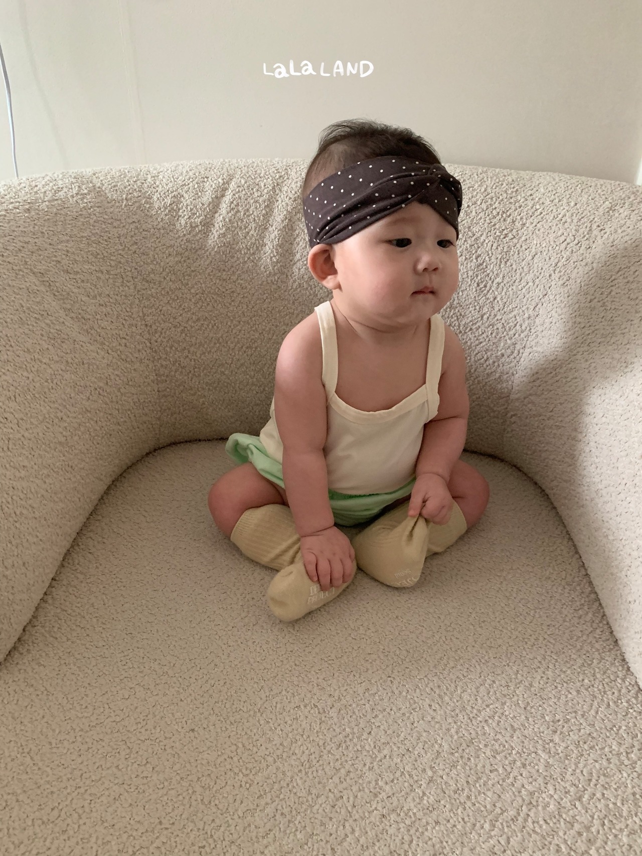 【取寄/韓国直送】LALALAND 26/SM （Baby）ドットバンド｜夏服｜韓国子供服