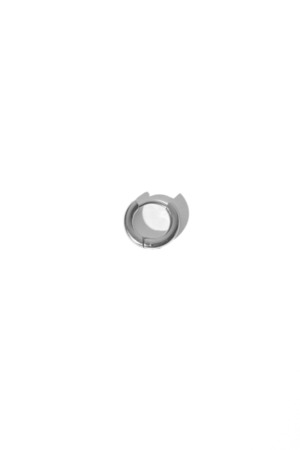 【simple hoop pierce・11mm】 / SILVER