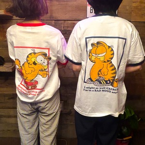 【Garfield】ガーフィールド リンガーTシャツ