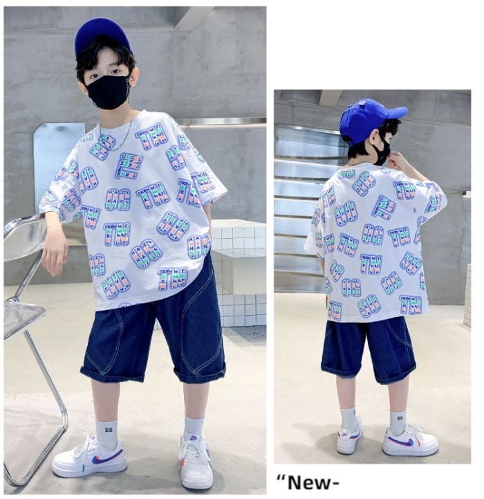 男の子 夏服 2点セット 半袖 Tシャツ スポーツ ハーフパンツ 上下