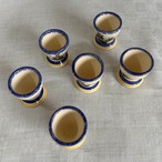 エッグスタンドセット　木製台つき　壁掛け　6個セット　エッグホルダー　カンペール　12tweh2