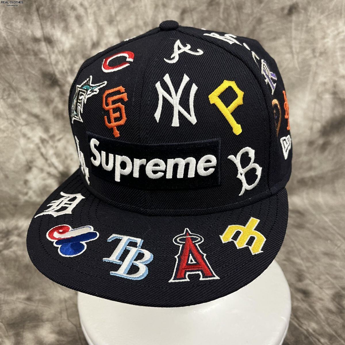 シュプリーム　Supreme MLB New Era Cap 帽子 7 1/4