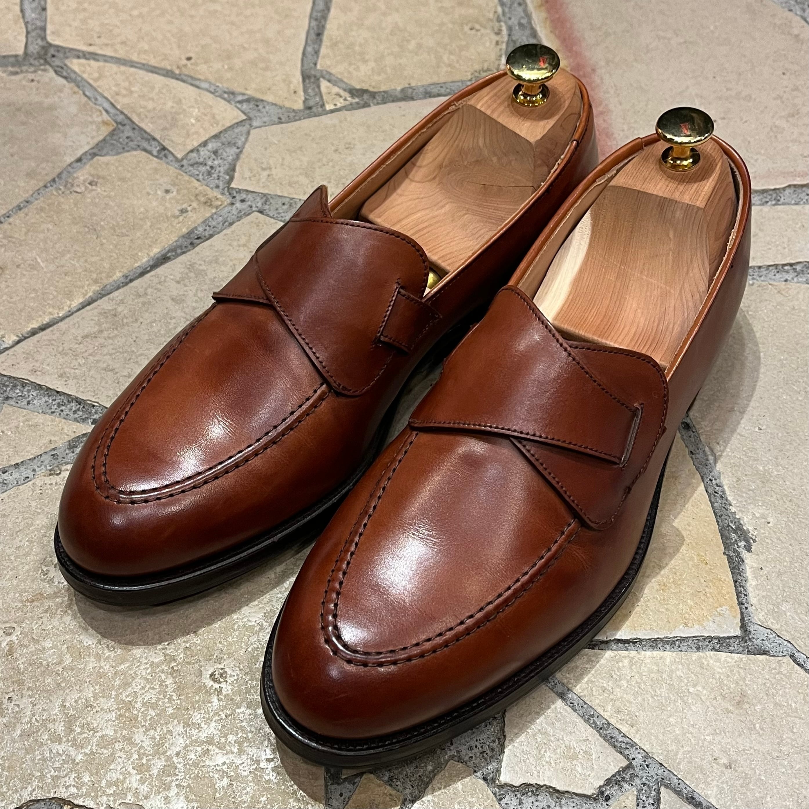 ☆未使用品☆ PEAL&Co 安くっ ローファー 8D Crockett&Jones製