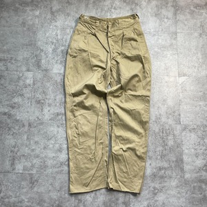 50s フランス軍 実物 M-52 チノパンツ 34 w31