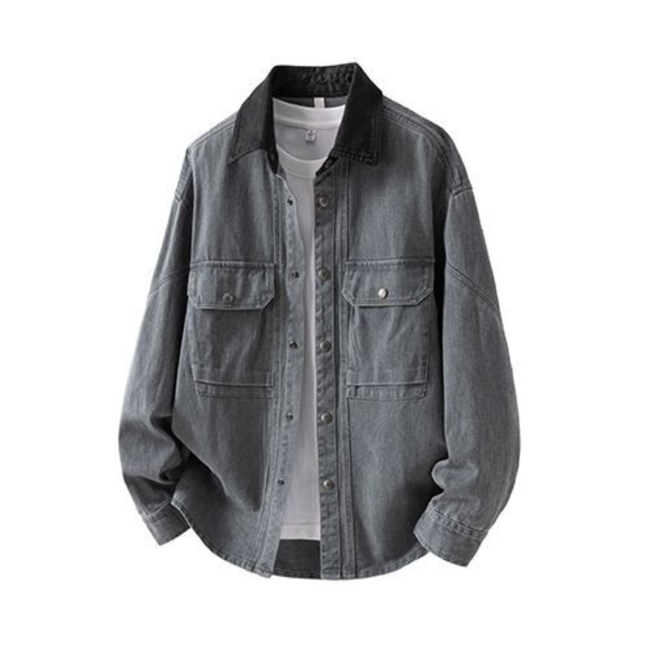 【Modern Work】ワークシャツジャケット【S～4XL】　TB2076・画像4