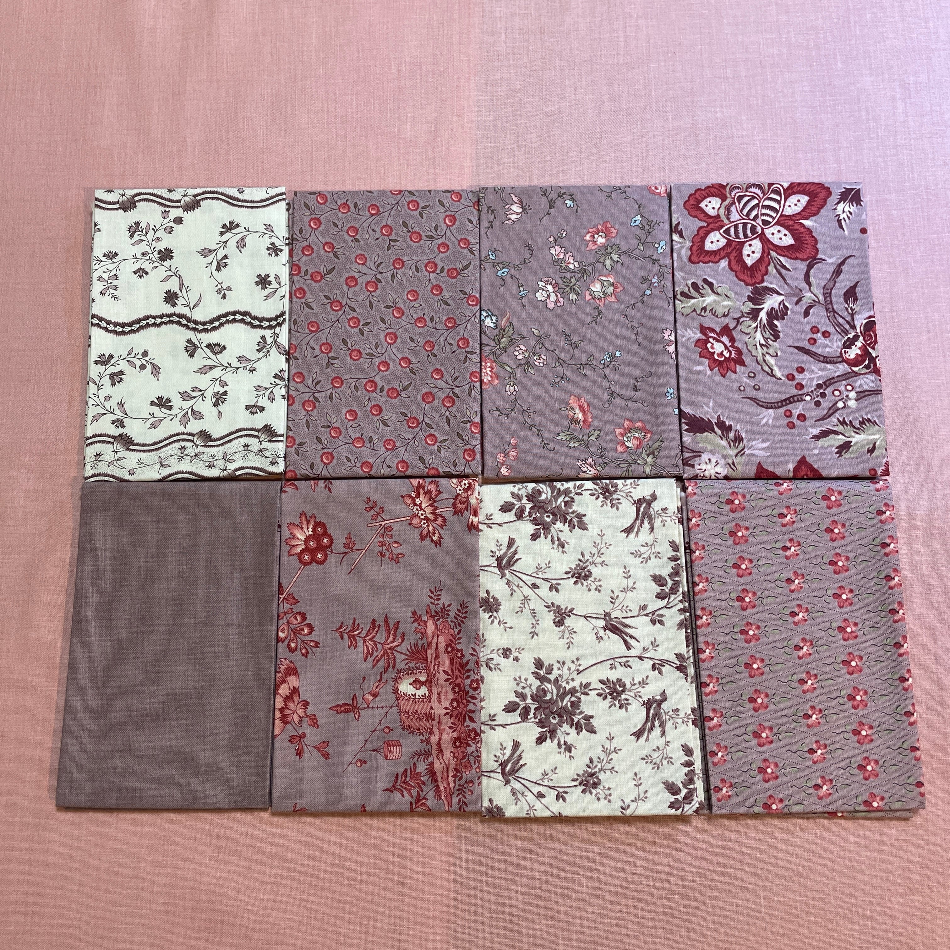22cmx54cm】Moda/French General/Fleur de Paris/カットクロスセットc
