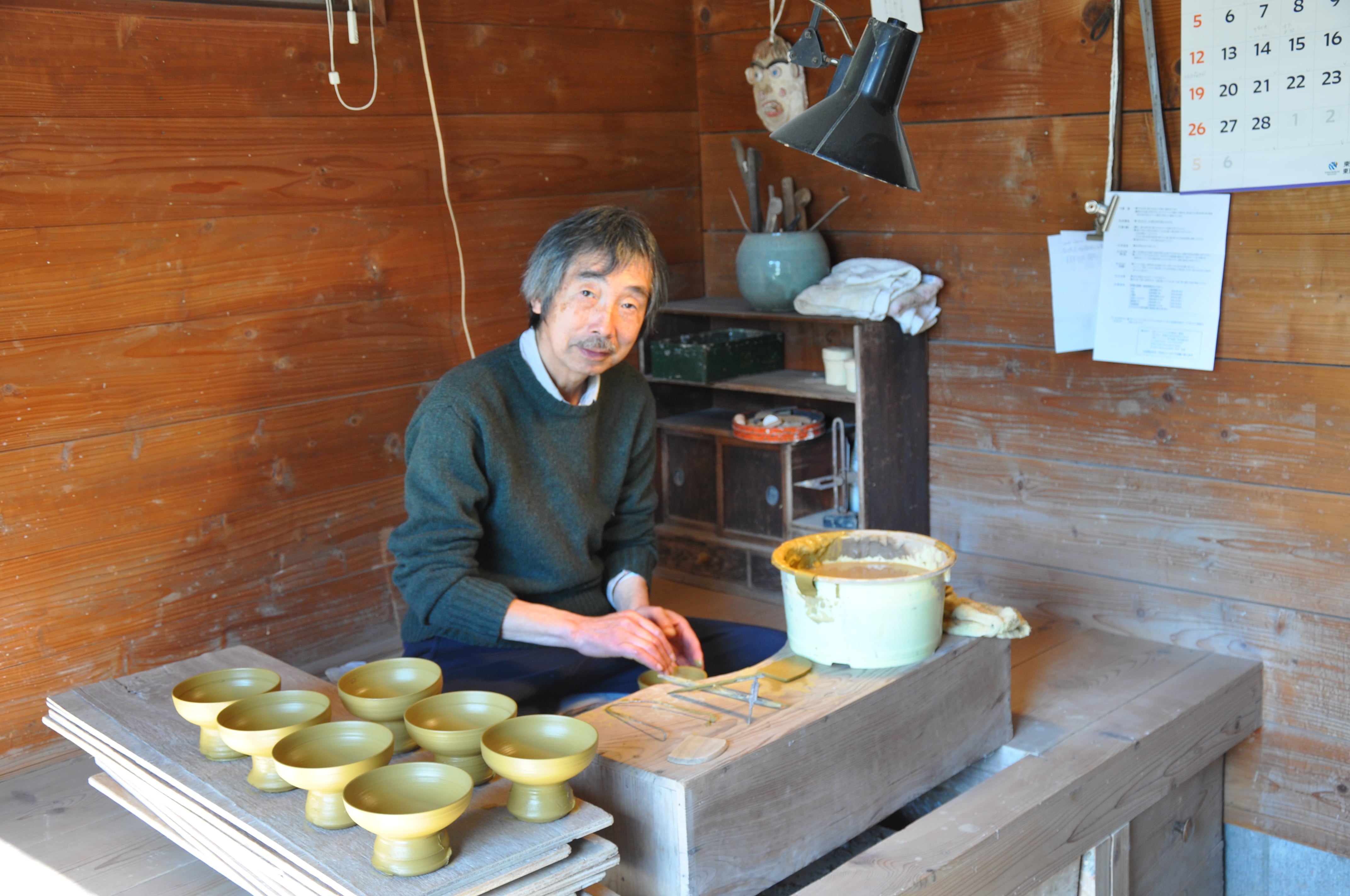 笠間焼 刷毛目 めし碗 新井倫彦作 | 趣味の園芸と陶器山竹