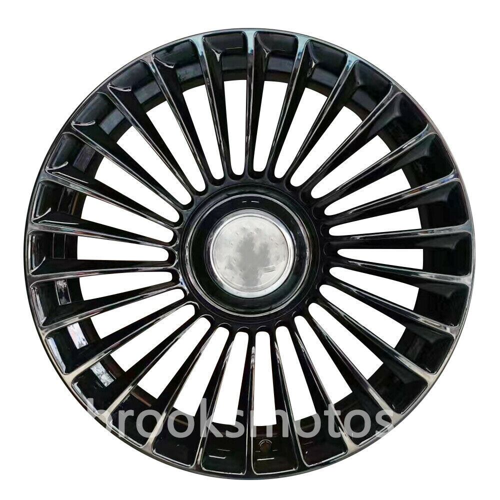 22インチ NEWブラック鍛造フローティングホイールメルセデスベンツ