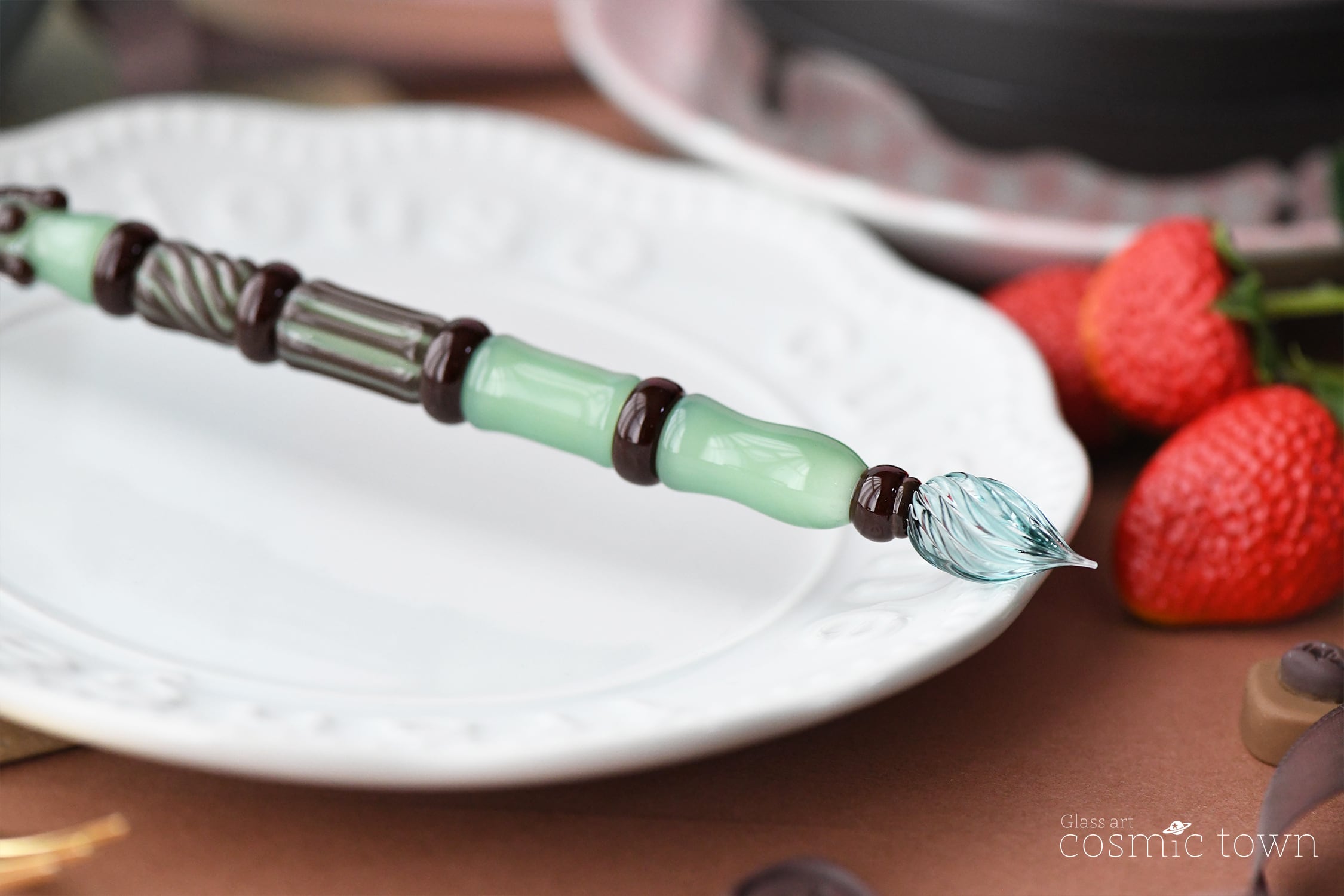 街灯ガラスペン / チョコミント【cosmic town】250921-5 | cosmic town