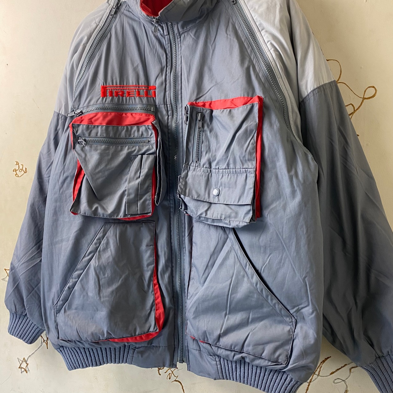 old 2way padding jacket “PIRELLI”