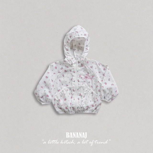 [予約] BANANA J - flower summer jacket ( flower )