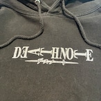 DEATH NOTE オフィシャルプルオーバーパーカー デスノート キラ&リューク 黒