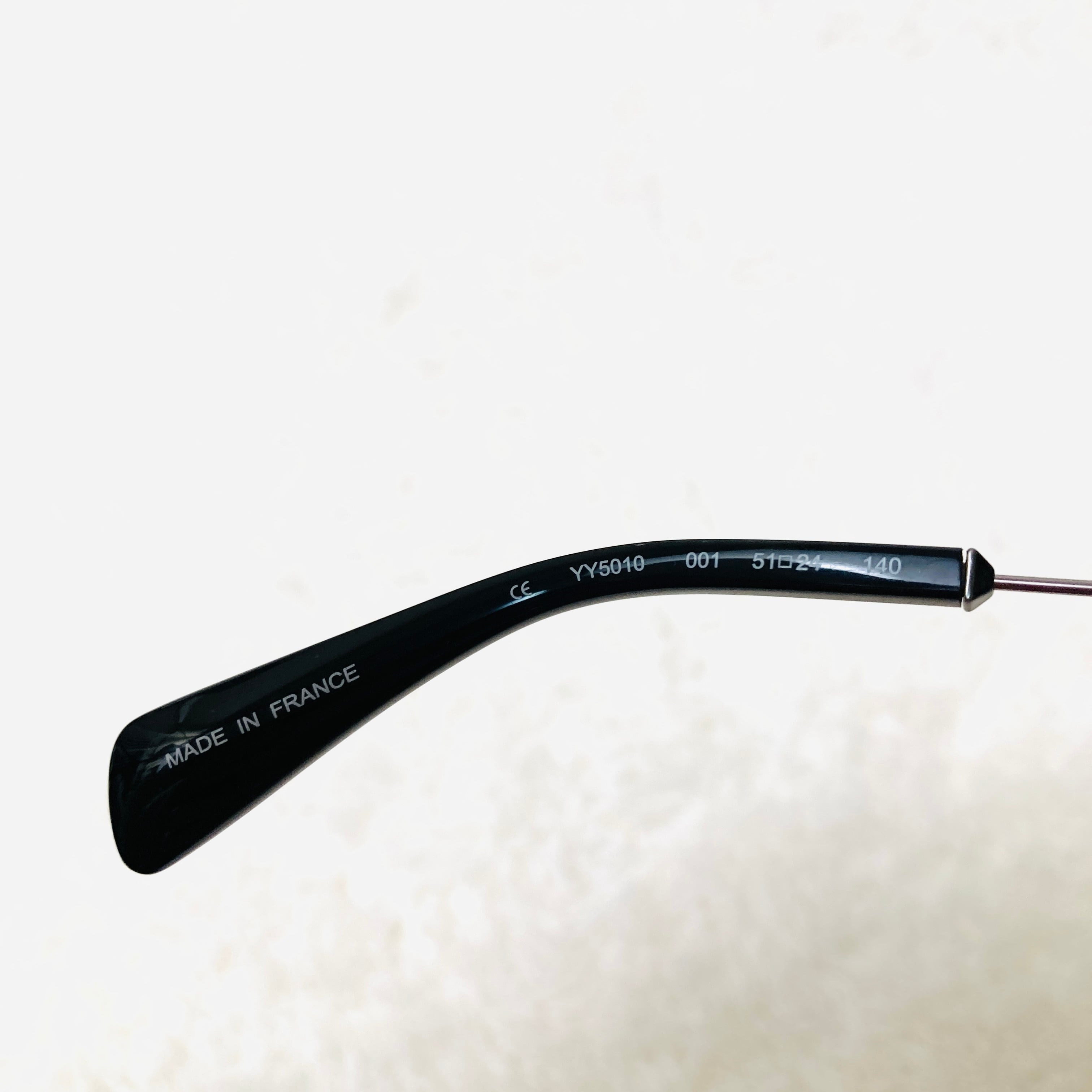 Used】Yohji Yamamoto YY5010 ラウンド ダブルブリッジ サングラス