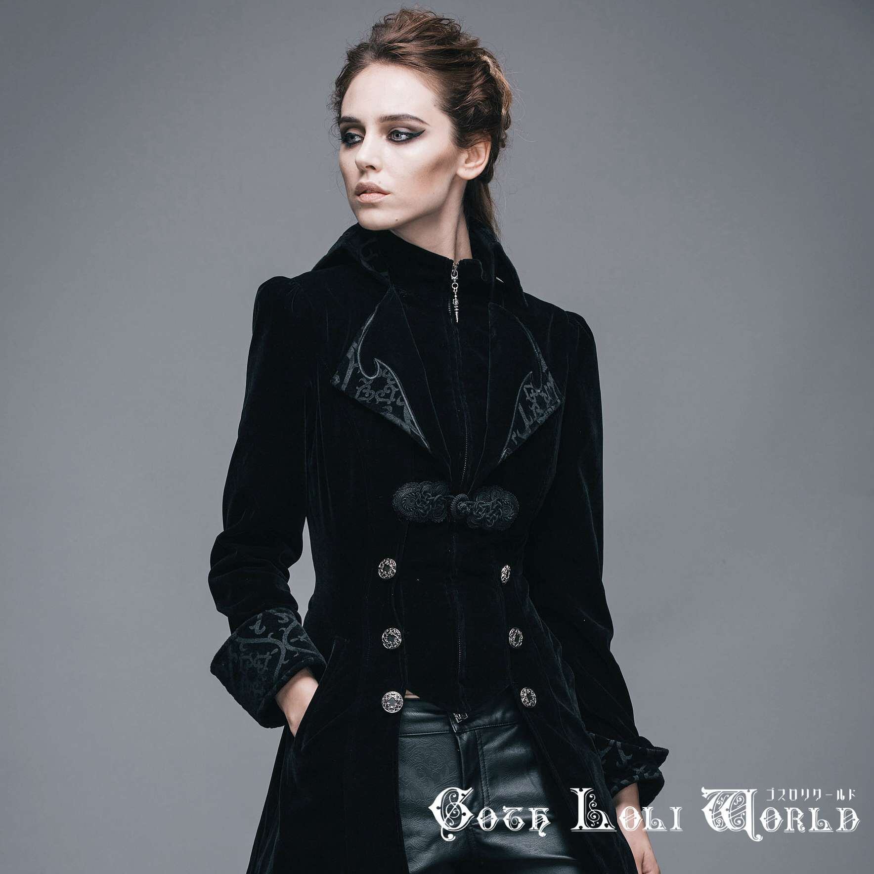 フェアリー　ゴスロリ　Gothic ラブジャケット ベロア　姫　punk 即納/送料無料】ゴスロリワールド CT02001 ゴシック ファッション