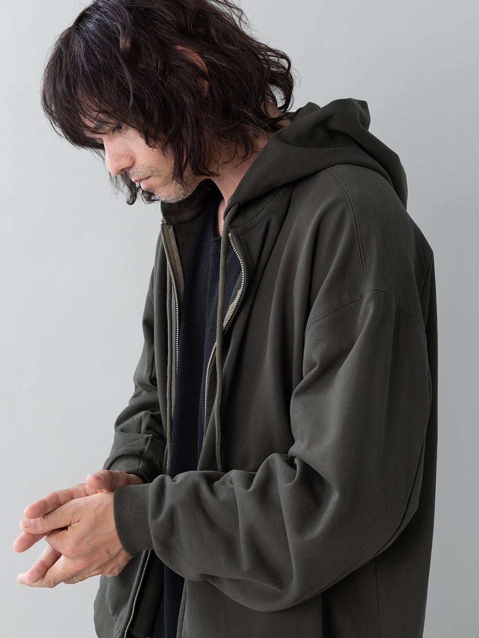 EGO TRIPPING (エゴトリッピング) MOLD-SWEATPARKA ジップパーカー