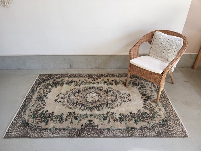 Turkish rug 203✕121cm No.391