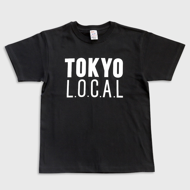 「ベーシックロゴ」 TOKYO L.O.C.A.L Tシャツ（バックプリント：Machiya Base）