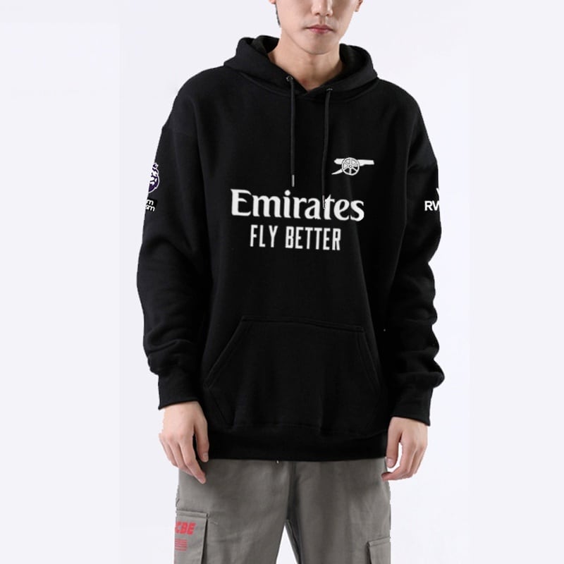 大人気 プリントロゴ 男女兼用 裏起毛フード付きパーカー<F-12543