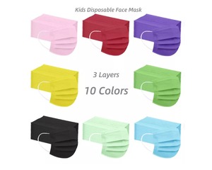 子供用 / 不織布マスク / 50枚入り(10ｶﾗｰ)