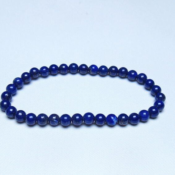 ラピスラズリ ブレスレット 5mm 一点物 メール便可 [M便 1/10] 111-48451