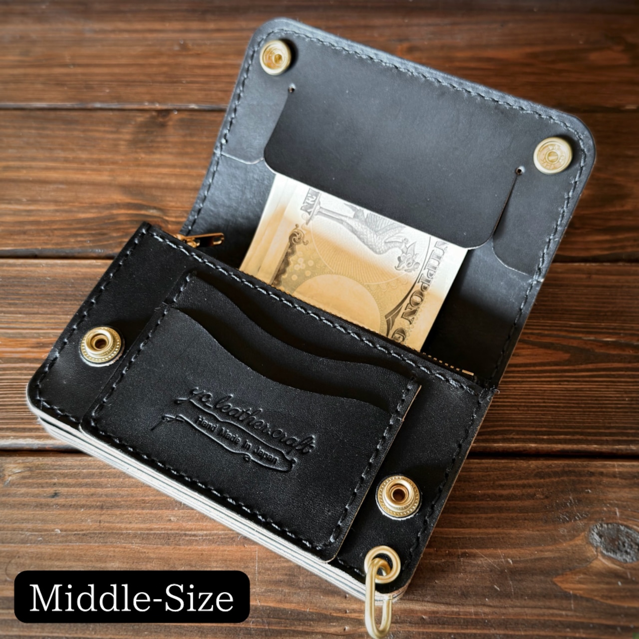 【カスタムオーダー Trucker Wallet-15】