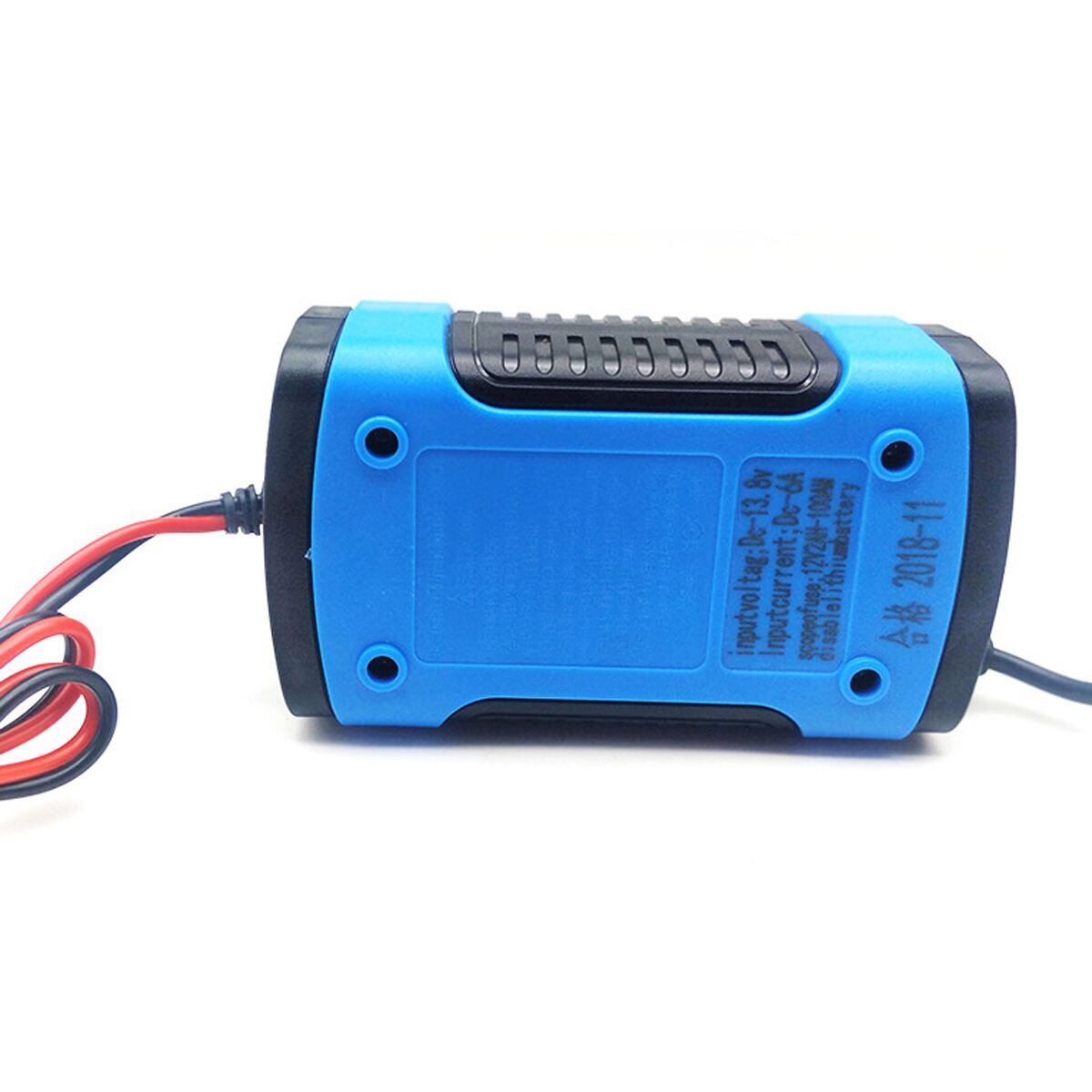 新作 110-220Vカーバッテリー充電器LCDスマート高速ユニバーサルオート