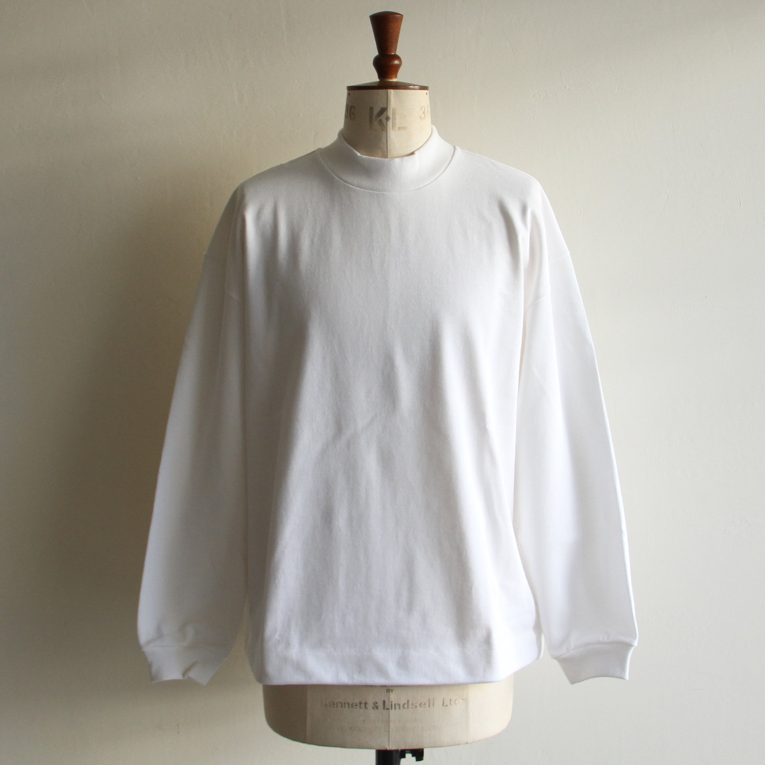 LAMOND【 mens 】Drawst mock neck long sleeve