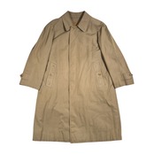 90s Burberrys バーバリー ライナー付き 裏地チェック ステンカラーコート /くすみベージュ系 メンズ ビンテージ