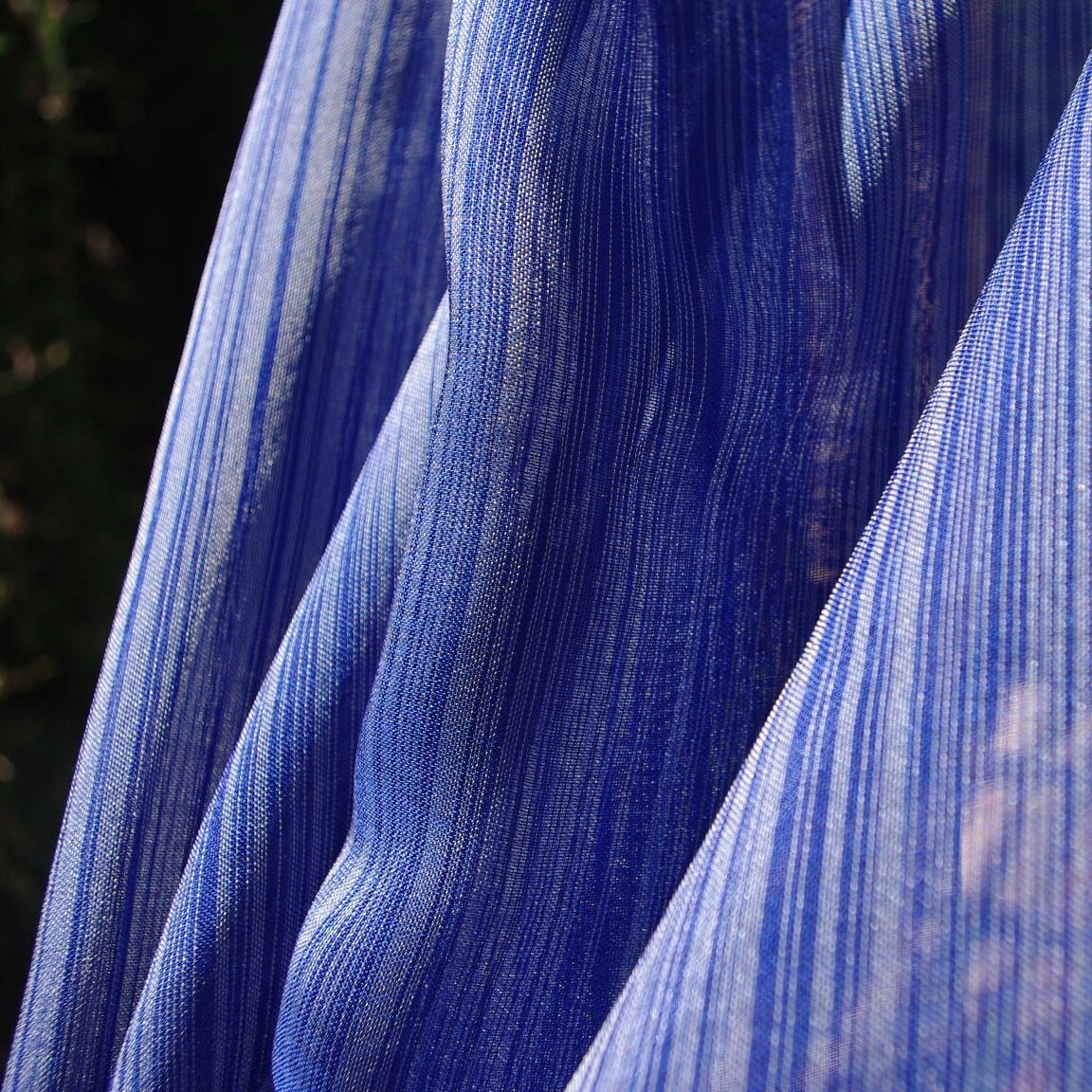 米沢織シルクカベ糸絣ストール | クレッシェンド・ヨネザワ