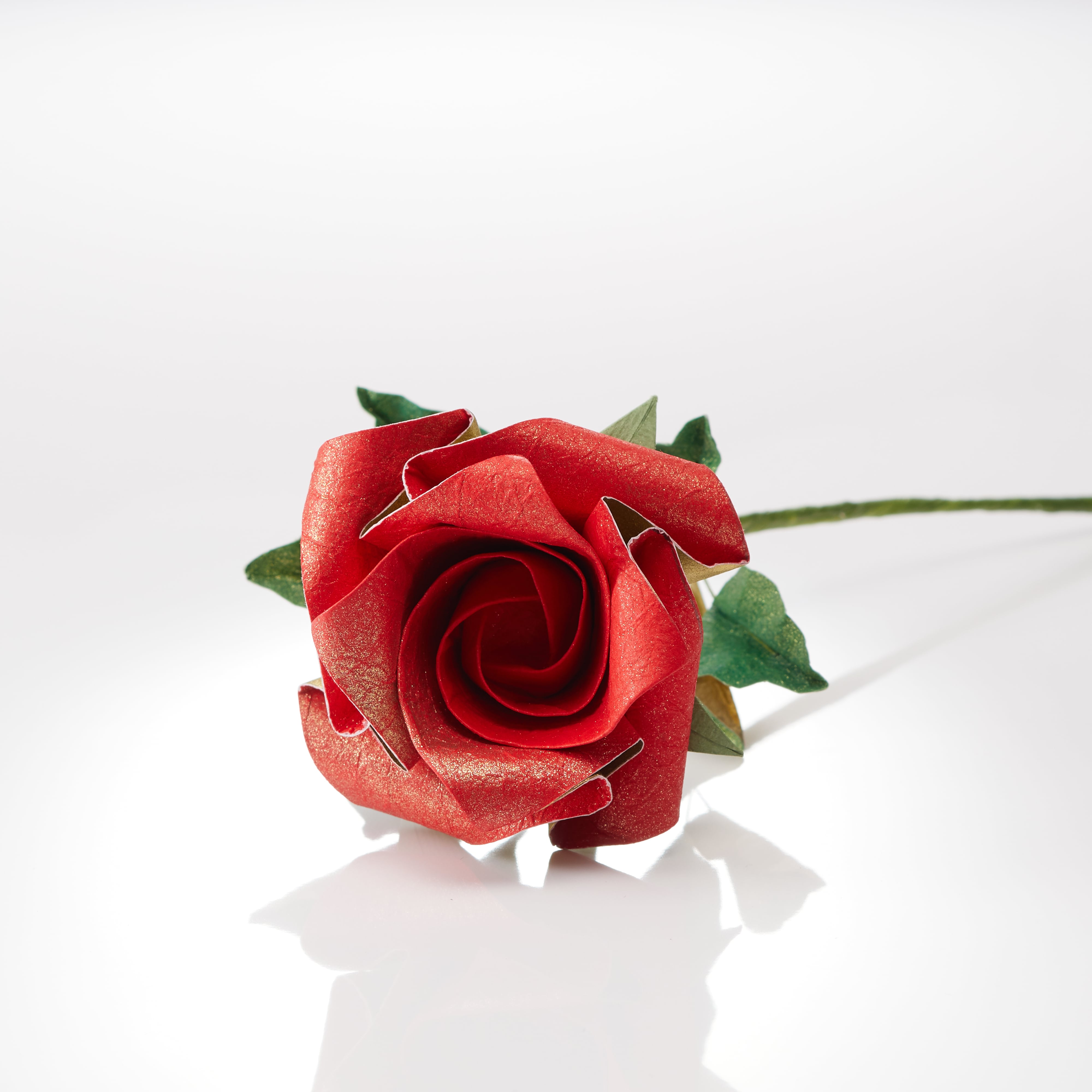 一輪挿し（和紙・紅） | artisanrose