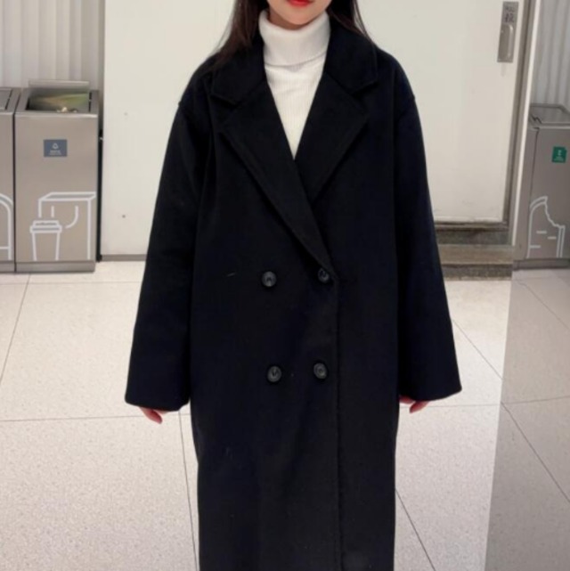 レディース コート アウター 上着 ミディアム丈 長袖 ドロップショルダー 襟付き ウールコート 前開き かわいい 大人可愛い シンプル カジュアル おしゃれ ガーリー 存在感 ベーシック カントリー ナチュラル 無地 春 秋 冬 ロングシーズン 通勤 通学 デート お出かけ 旅行 女子会 休日 ショッピング お花見 カフェ ランチ 重ね着 プチプラ 普段使い 着回し モテ インスタ映え 定番 XS S M L XL 小さいサイズ 大きいサイズ カラバリ ブラック グレー ピンク ベーシックカラー