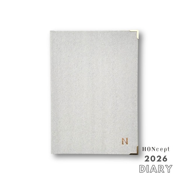 【2026ダイアリー】Diary Wall Note（ダイアリー　ウォールノート）グレー