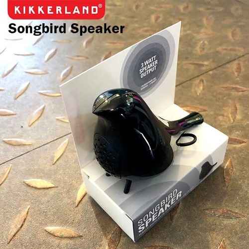 Songbird Speaker ソングバードスピーカー ポータブルスピーカー 小鳥 USB充電式 KIKKERLAND DETAIL
