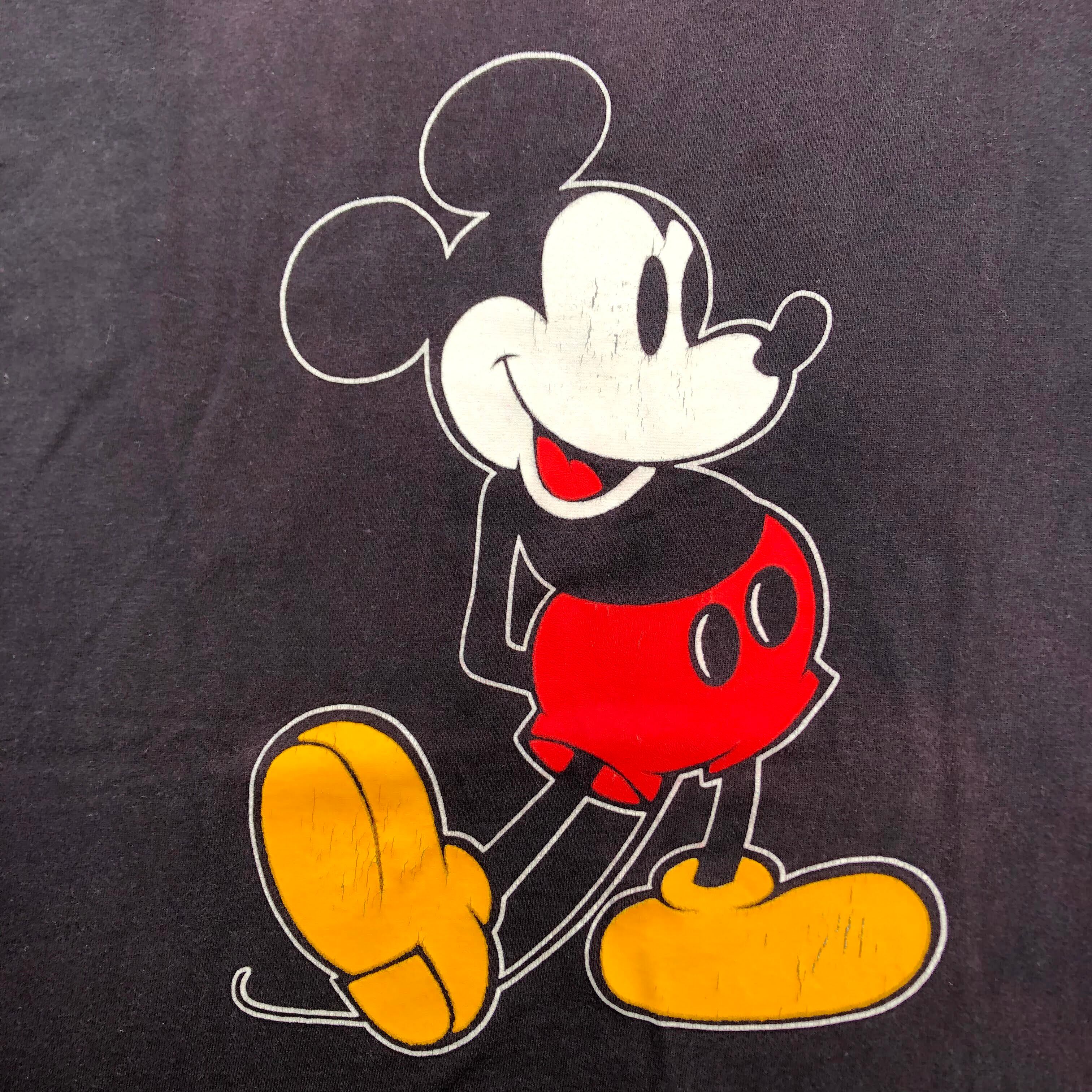 19円 日本未発売 レディース 古着 80 90s Disney Mickey ミッキー ドナルド マルチ スウェット トレーナー