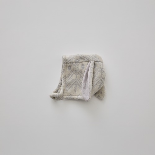 eLfinFolk(エルフィンフォルク)/ Snow Jacquard Bunny Bonnet / ivory / Sサイズ(46-51cm)